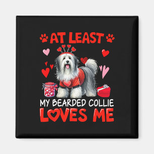 Zumindest mein Bearded Collie, der mich liebt, Val Magnet