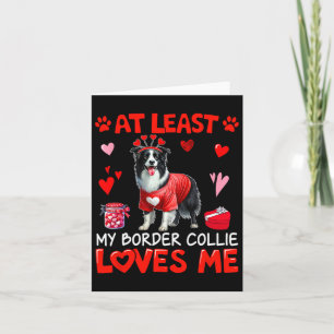 Zumindest meine Grenzkollie liebt mich Valentinis Karte