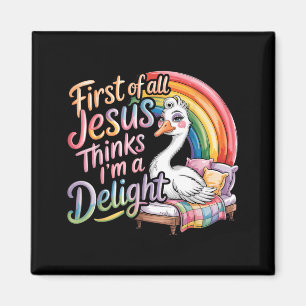 Zunächst denkt Jesus, ich bin eine entzückende Gan Magnet