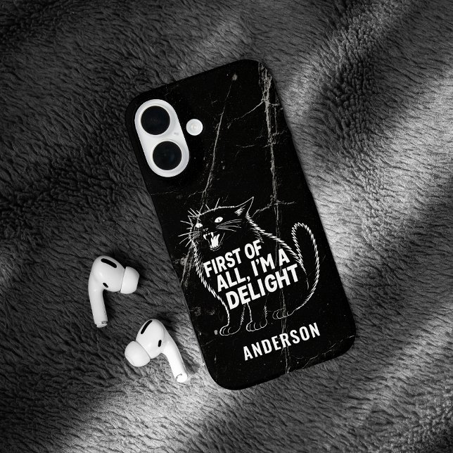 Zunächst einmal bin ich eine Freude, brüllende sch Case-Mate iPhone Hülle (Von Creator hochgeladen)