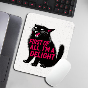 Zunächst einmal bin ich eine Freude Brüllende Schw Mousepad