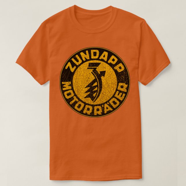 Zundap Motorräder T-Shirt (Design vorne)