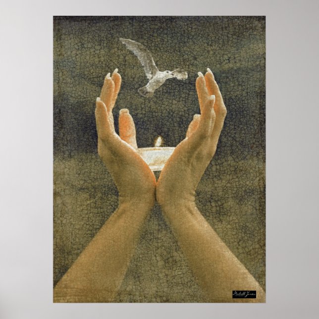 Zünde deine Flamme an und deine Leidenschaft wird  Poster (Vorne)