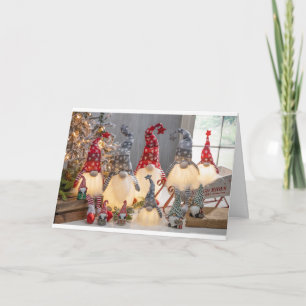 ZÜNDE EIN FEUER AN UND FEIERE DAS **WEIHNACHTS**-F FEIERTAGSKARTE