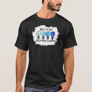 Zünde es Blau Autismus-Bewusstsein Geschenk Autism T-Shirt