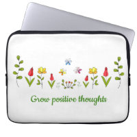Zunehmende positive Gedanken Blume