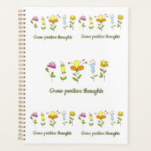 Zunehmende positive Gedanken Blume