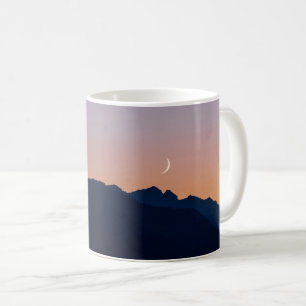 Zunehmender Mond & Venus   Seabeck, Washington Kaffeetasse