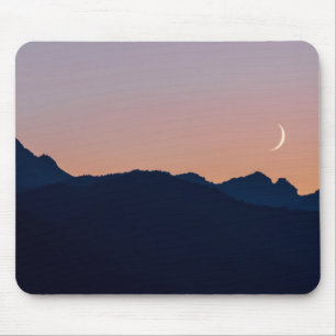 Zunehmender Mond & Venus   Seabeck, Washington Mousepad