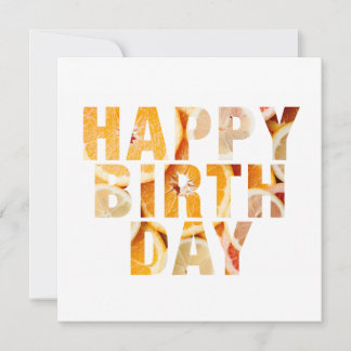 ZUNEHMENDES BILD-Happy Birthday Card Einladung