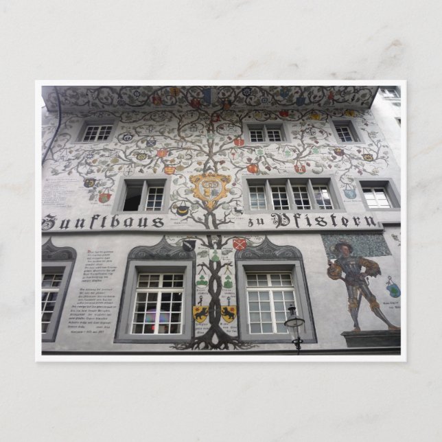 zunfthaus Lucerne Postkarte (Vorderseite)