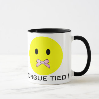 'Zunge gebundene GESICHTS-TASSE Tasse