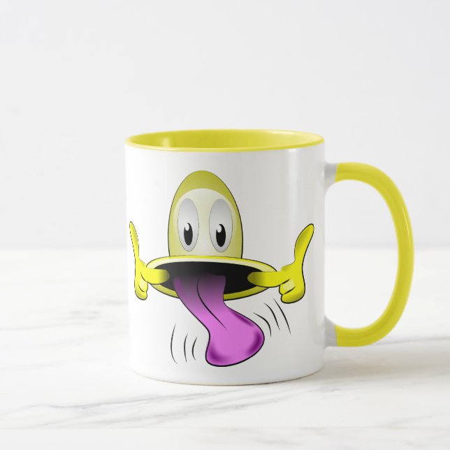 Zunge Wagger Tasse (Rechts)