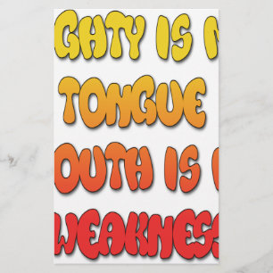 Zunge Zunge: Funny Zunge Zitat Farbiger Text Kunst