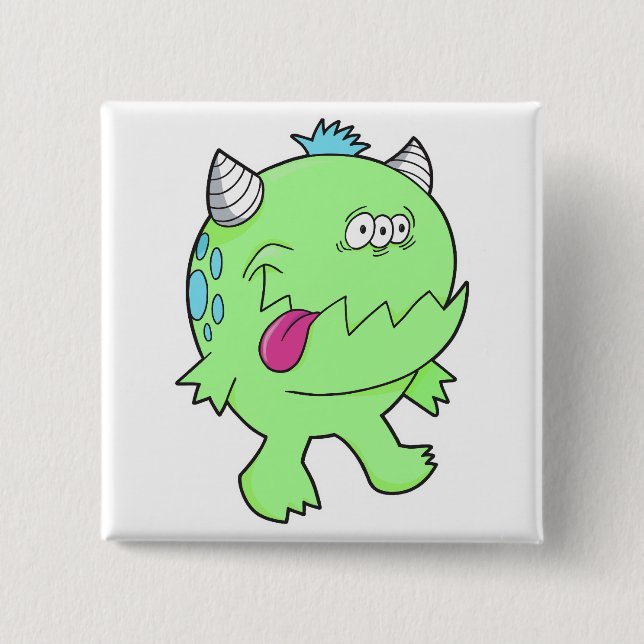 Zungenbrecher Button (Vorderseite)