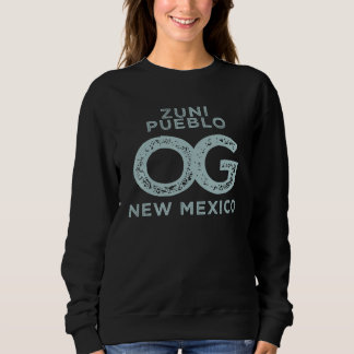 Zuni Pueblo New Mexico Zeigen Sie Ihre Ursprünglic Sweatshirt