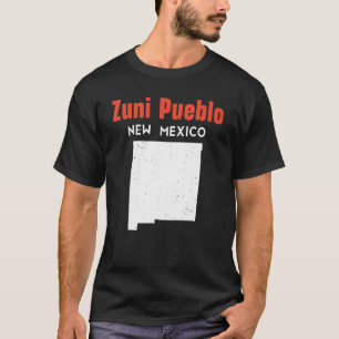 Zuni Pueblo USA Bundesstaat Amerika Reisen New Mex T-Shirt