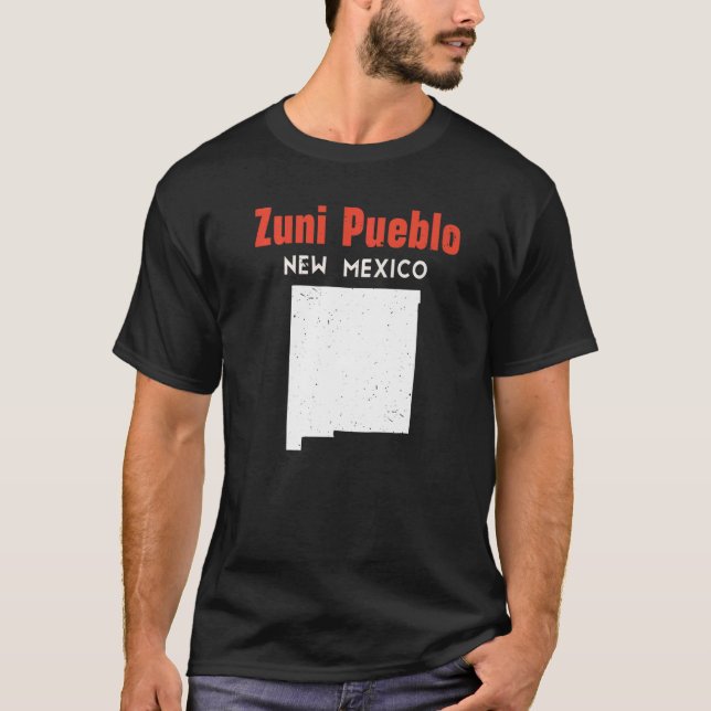 Zuni Pueblo USA State America Travel New Mexican N T-Shirt (Vorderseite)
