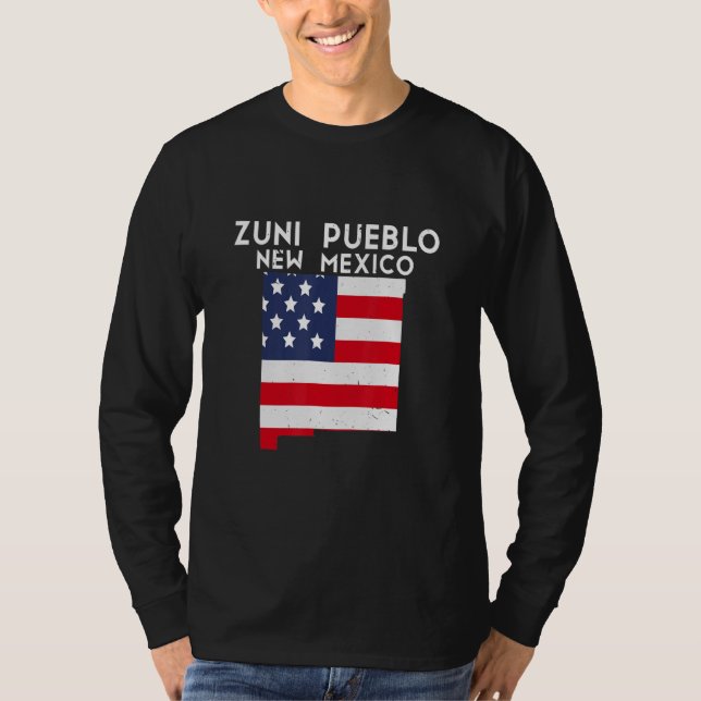 Zuni Pueblo USA State America Travel New Mexican N T-Shirt (Vorderseite)