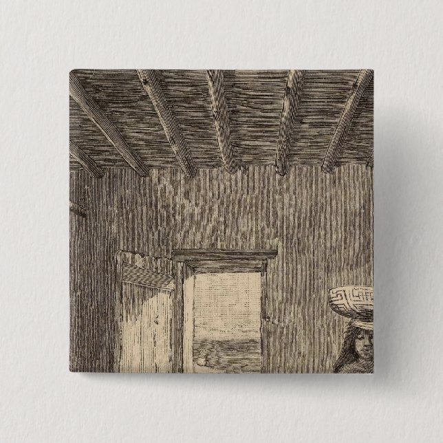 Zuni-Raum Button (Vorderseite)