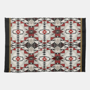 Zuni Tonwaren-Entwurf Küchentuch