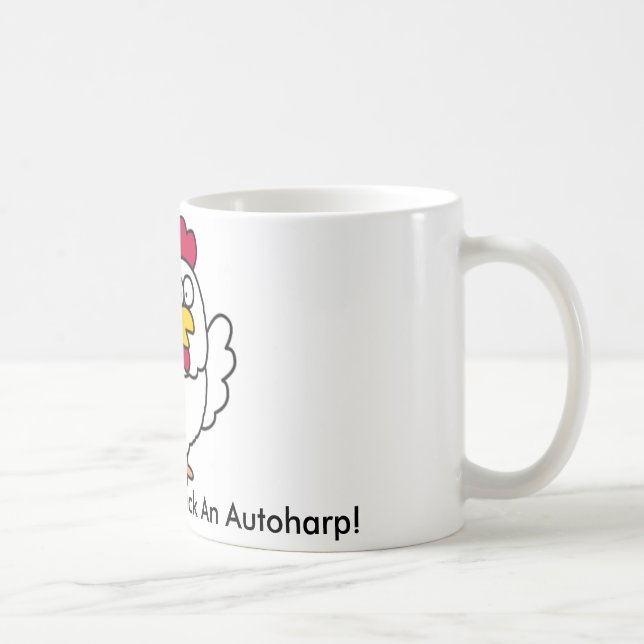 Zupfen Sie eine Autoharp Tasse (Rechts)