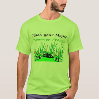 Zupfen Sie Ihren magischen Twanger Froggy T-Shirt