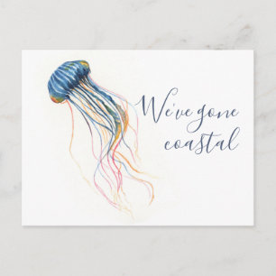 Zur Ankündigung "Adresswechsel am Strand" Postkarte