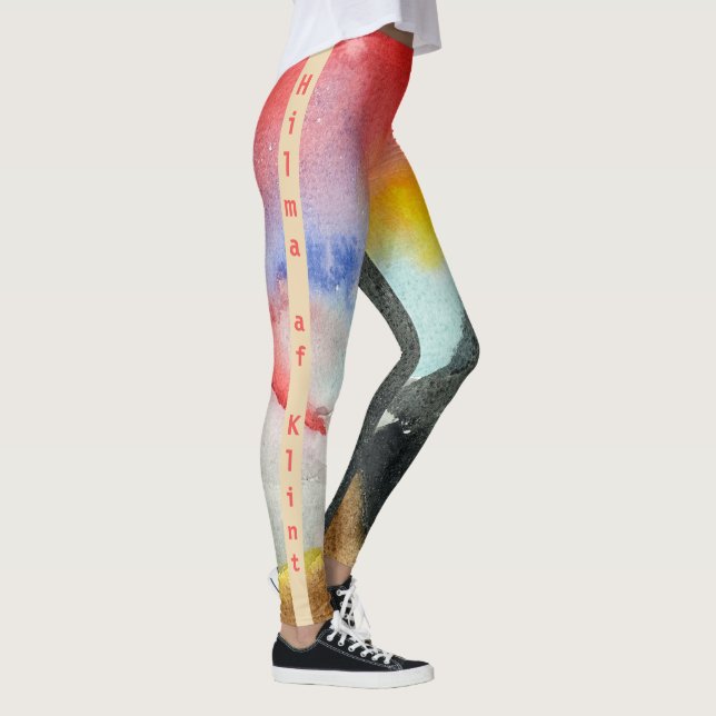 Zur Aussicht auf Blume und Bäume, 1922 von Hilma Leggings (Rechts)