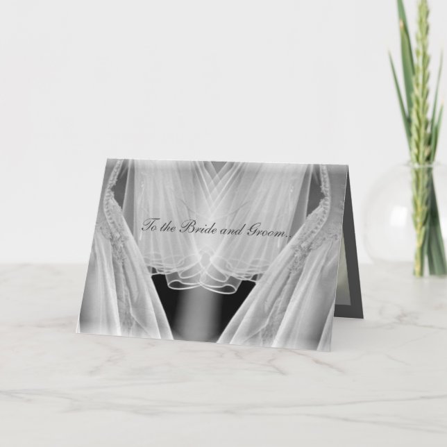 Zur Braut und zum Bräutigam. Karte (Vorderseite)