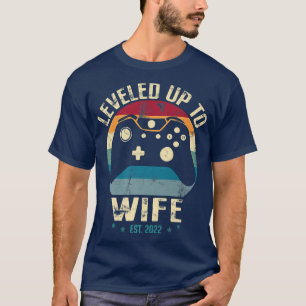 Zur Ehefrau befördert Gamer Ich habe mich zur Ehef T-Shirt