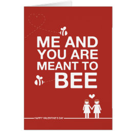 Zur Entwurfs-"nicht gerade bedeutet Biene" Karte