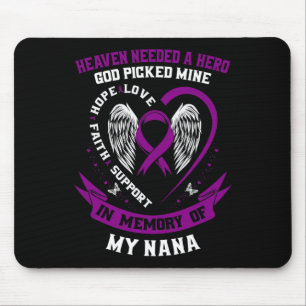 Zur Erinnerung an das Bewusstsein für den Bauchspe Mousepad
