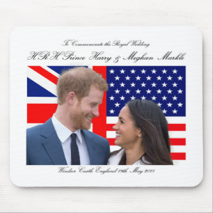 Zur Erinnerung an die königliche Hochzeit Harry un Mousepad