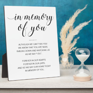 Zur Erinnerung an Ihre Schwarz-weiße Gedenkfeier Fotoplatte