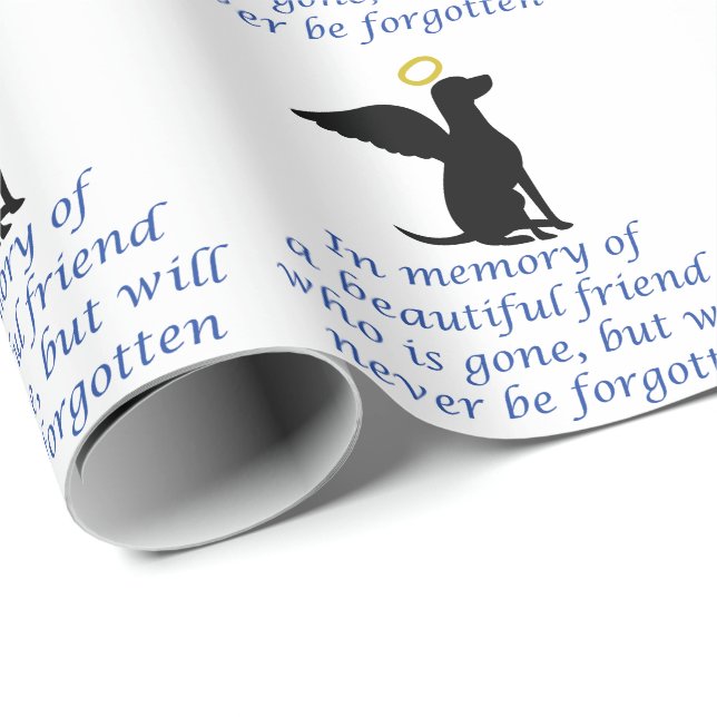 Zur Erinnerung Geschenkpapier (Rolleneckpunkt)