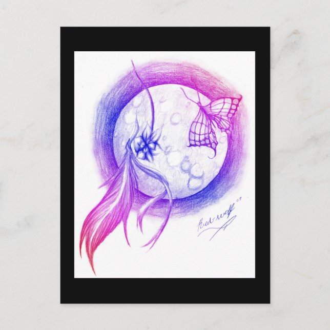 Zur Erinnerung Postkarte (Vorderseite)