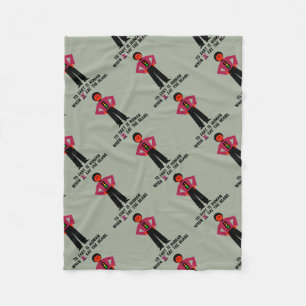 Zur Furz ist menschlich Fleecedecke