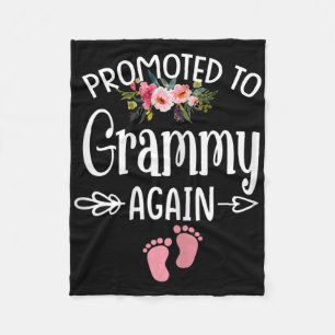 Zur Grammy Wieder Befördert T-Shirt Blume Neuer Gr Fleecedecke