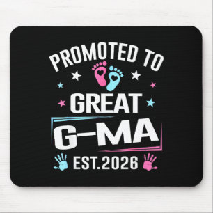 Zur Groß-Großmutter befördert Est 2026 Schwangersc Mousepad