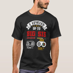 Zur großen Schwester befördert 2023  Zur großen Sc T-Shirt