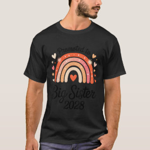 Zur großen Schwester befördert 2028 Neue Baby-Schw T-Shirt