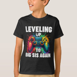 Zur großen Schwester Gamerin befördert, Levelaufst T-Shirt