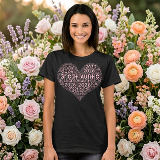 Zur Großtante befördert Est 2026, Geschenk für Tan T-Shirt
