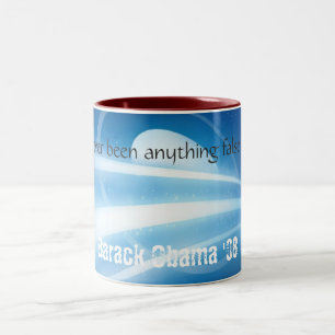 Zur Hoffnung! Zweifarbige Tasse