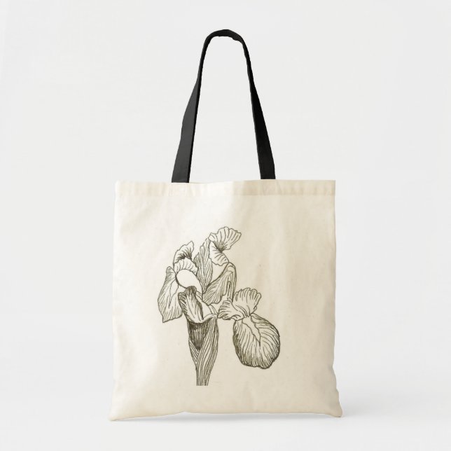 Zur Iris-Tasche hingezogen Tragetasche (Vorne)