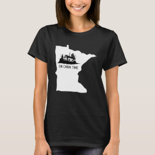 Zur Kabinenzeit Minnesota T-Shirt