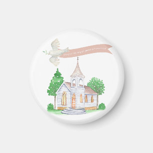 Zur Kapelle gehen, werde heiraten Design Magnet