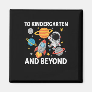 Zur Kindertagesstätte und darüber hinaus Astronaut Magnet