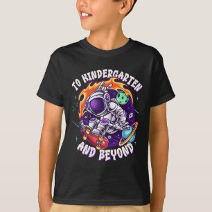 Zur Kita Und Darüber Hinaus Astronaut Zurück Zur S T-Shirt